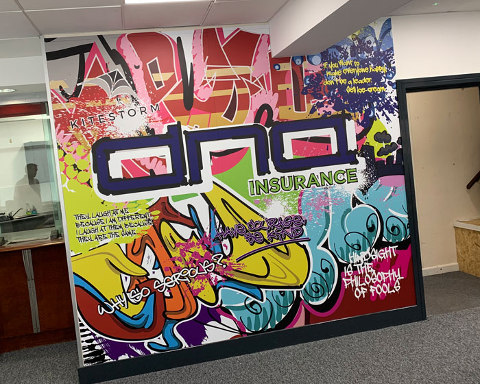 Wall panels for DNA insurance in Totton