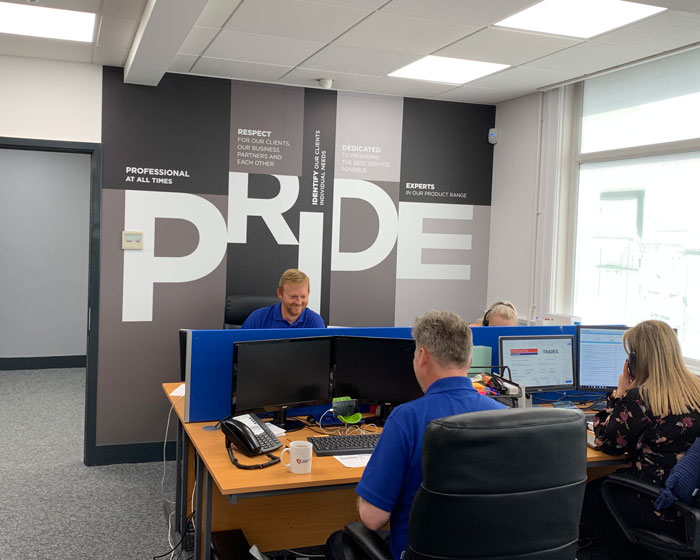 Wall panels for DNA insurance in Totton