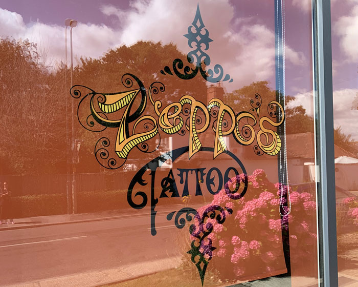 2 metre diameter floor graphic