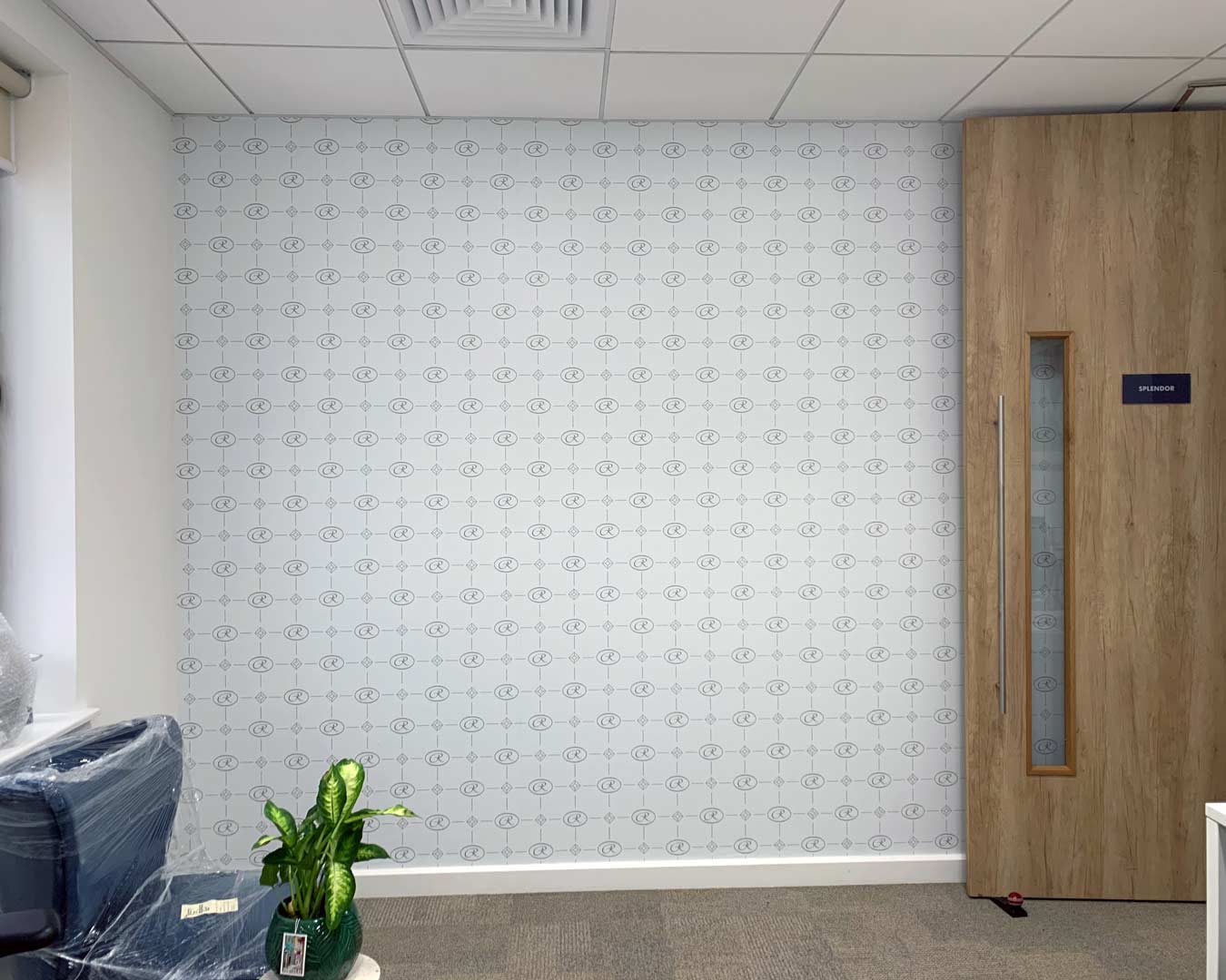 Back drop mural wall for Regent Cruises