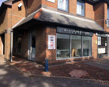 The Hampshire Kitchen companies sign fascia