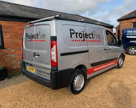 Vehicle graphics for Project Fire and Security