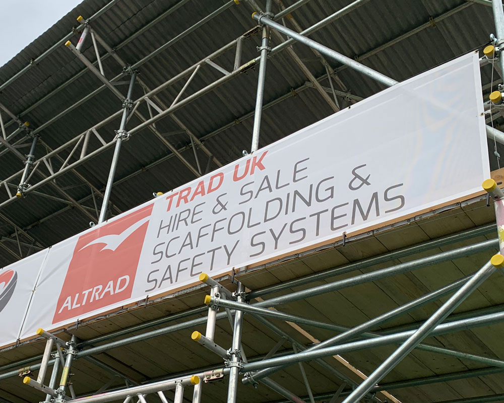 printed Mesh banners for AFC Totton printed Mesh banners for AFC Totton