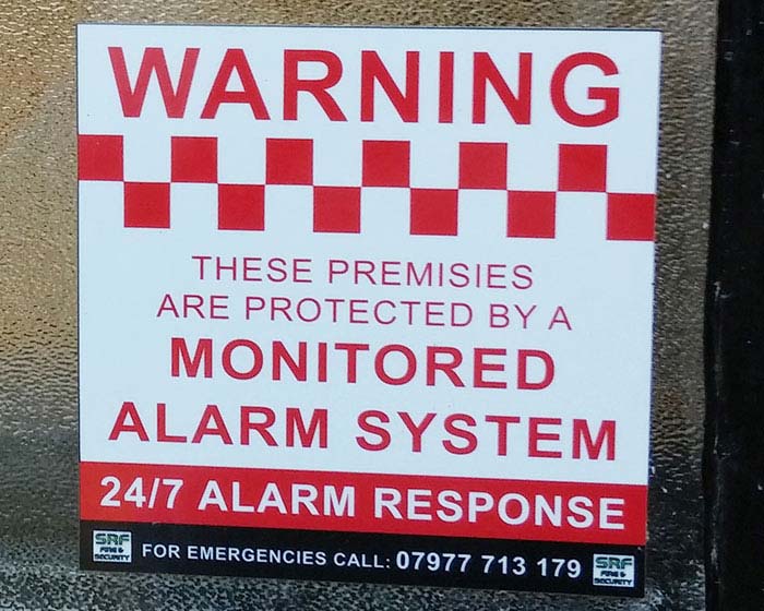 Window stickers a sticker stuck to a window